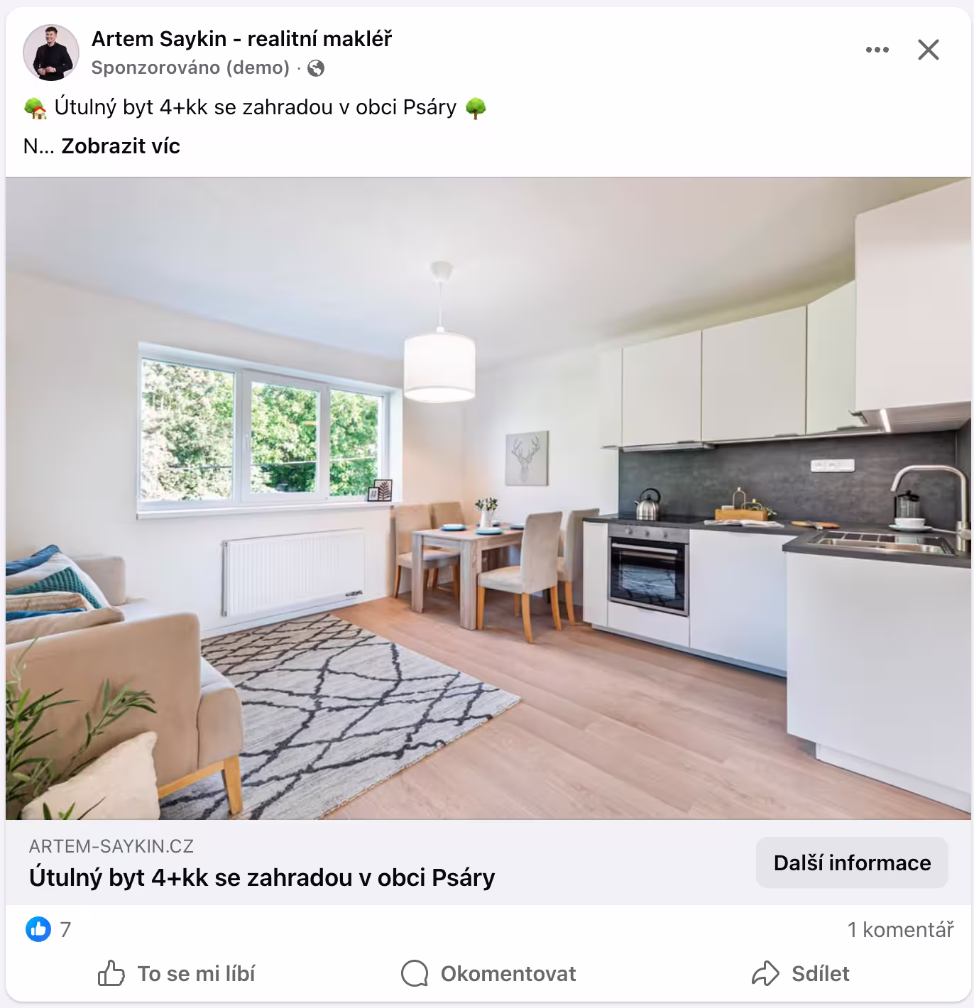 Reklama před optimalizací